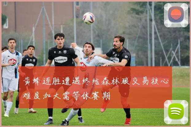 黄蜂连胜遭遇终结森林狼交易核心难度加大需等休赛期